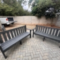 3 seater park bench